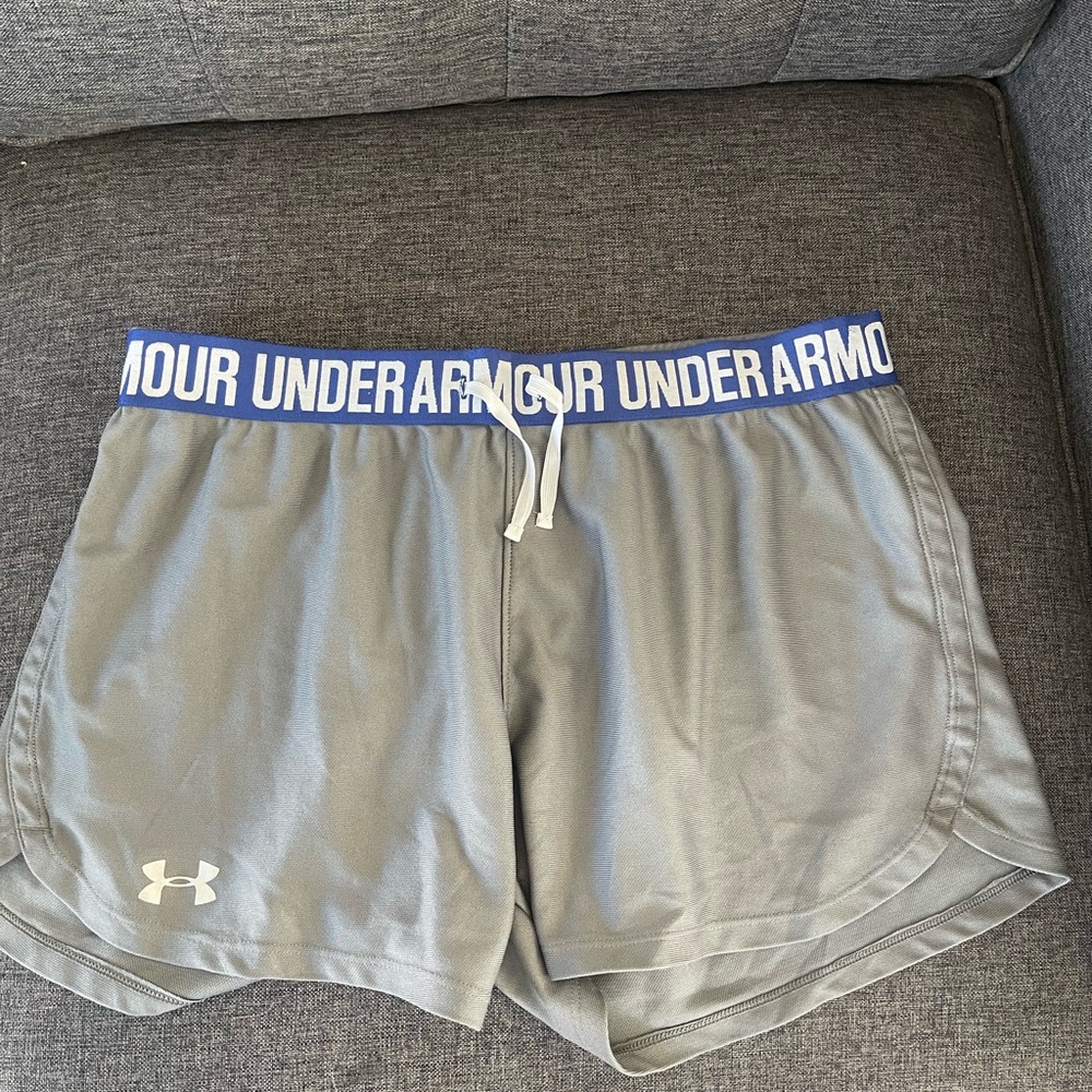 Under Armour Women's Unlined Gray Athletic Summer Shorts
